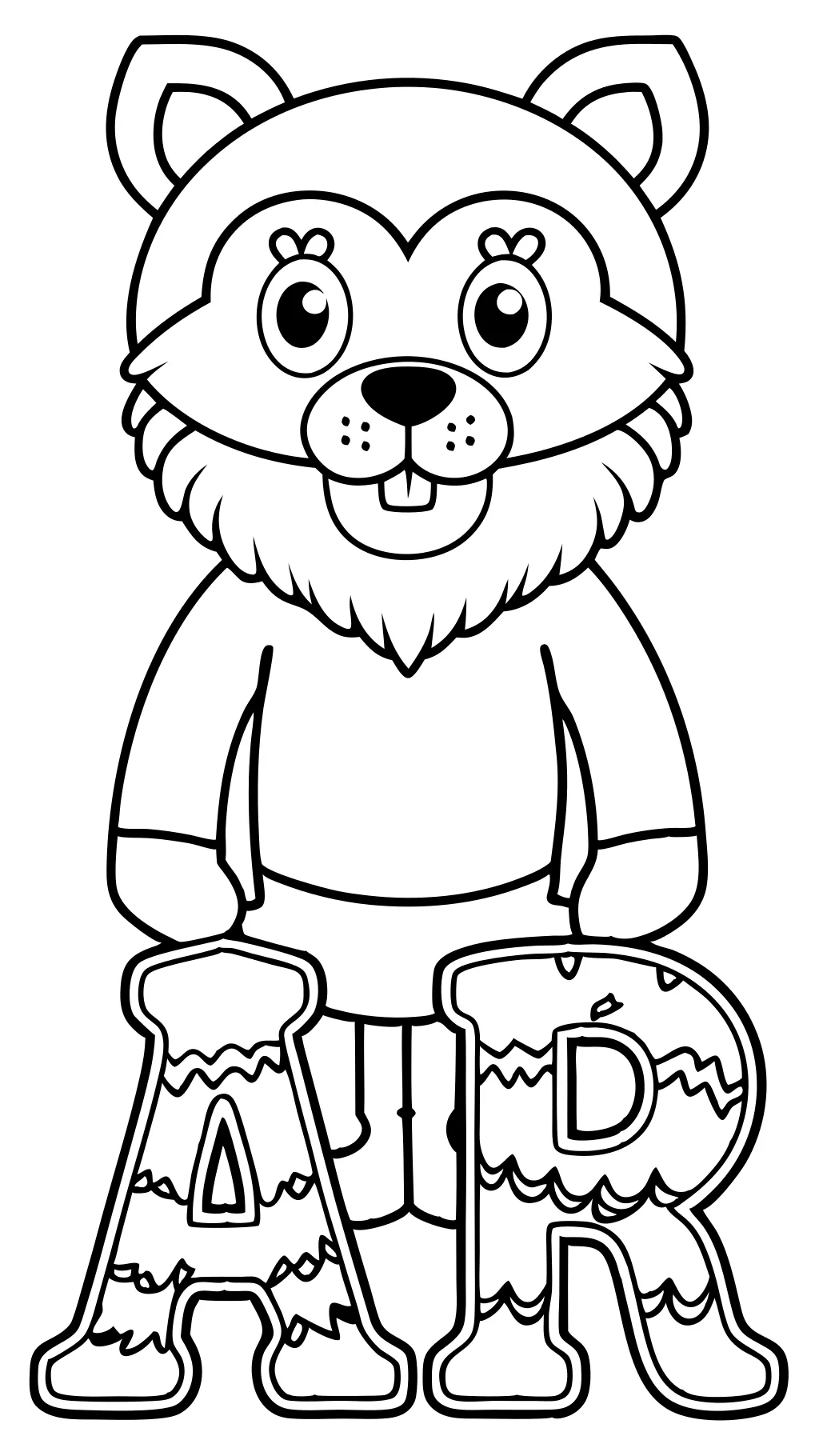 coloring pages alphabet animals